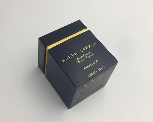 Matte Laminasi Lilin Parfum Kerajinan Kotak Kotak Hadiah Kosmetik
