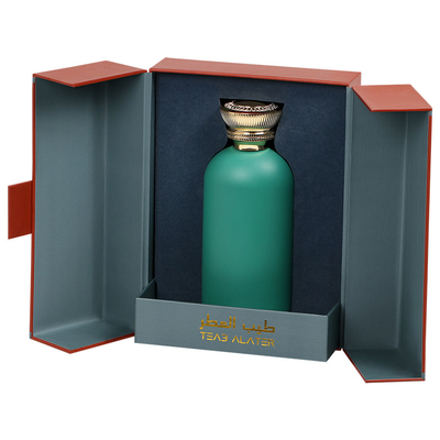 Kertas Karton Kotak Parfum Cetak Kustom 4C / UV / Laminasi