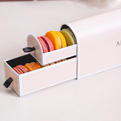 Cookies Natal Macaron Gift Box Karton Kustom