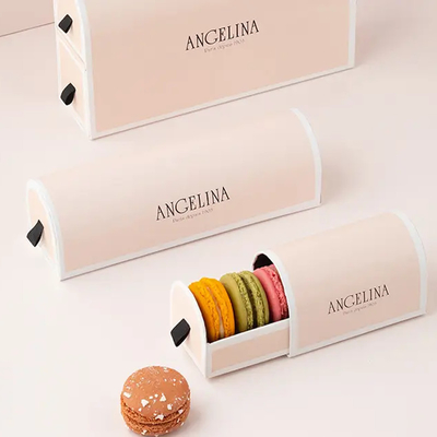 Cookies Natal Macaron Gift Box Karton Kustom