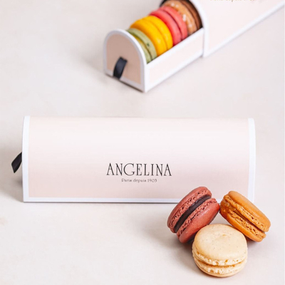 Cookies Natal Macaron Gift Box Karton Kustom