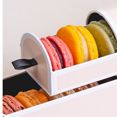 Cookies Natal Macaron Gift Box Karton Kustom